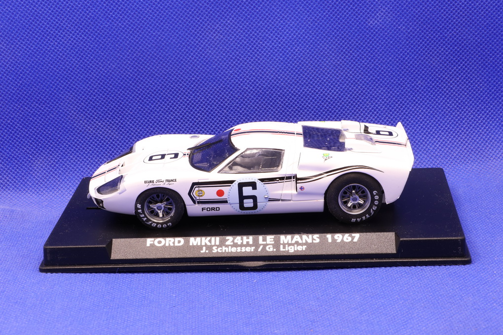 Slotcars66 Ford GT40 1/32nd scale Fly Car Model slot car Le Mans 1967 #6    